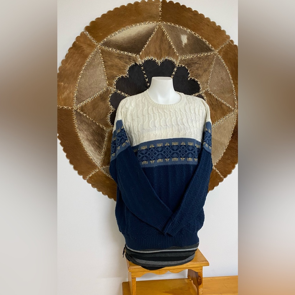 Vintage Knit Sweater Raglan Style